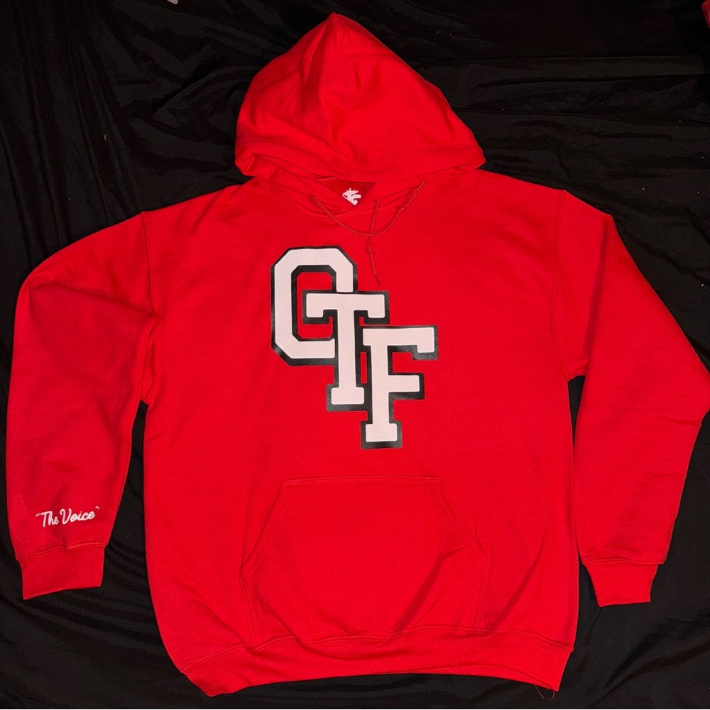 Men’s size 2XL Lil durk OTF hoodie merch rap tee tour concert free logo shirt